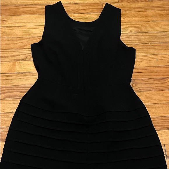 Madewell Black Crepe dress Midnight Sleeveless Cocktail - Picture 9 of 9